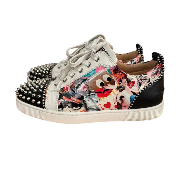 Christian Louboutin Louis Junior Spikes Orlato Sneakers Mens Size 40.5 main image 12